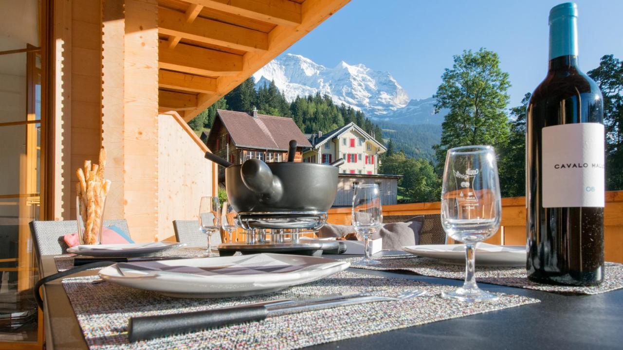 Panoramapark Soleil Chalet A Wengen Exteriér fotografie